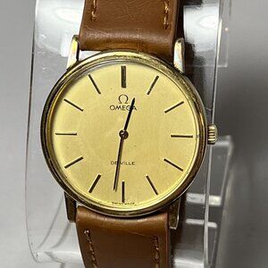 OMEGA De Ville Gold Tone ref. 111.140 Round cal.625 Hand Winding 32mm Watch
